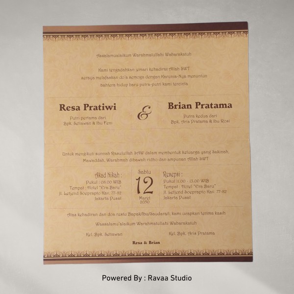 Custom Invitations Eksklusif