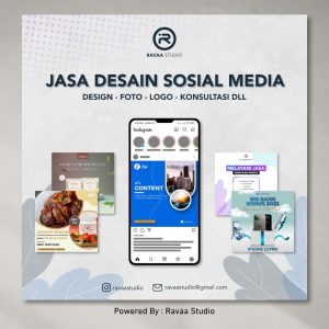Jasa Desain Konten Media Sosial